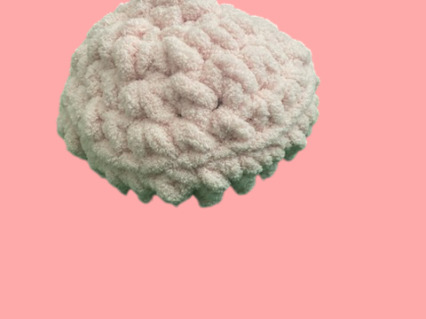 Crochet Round Pillow
