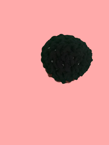 Crochet Round Pillow